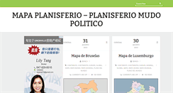 Desktop Screenshot of mapaplanisferio.com